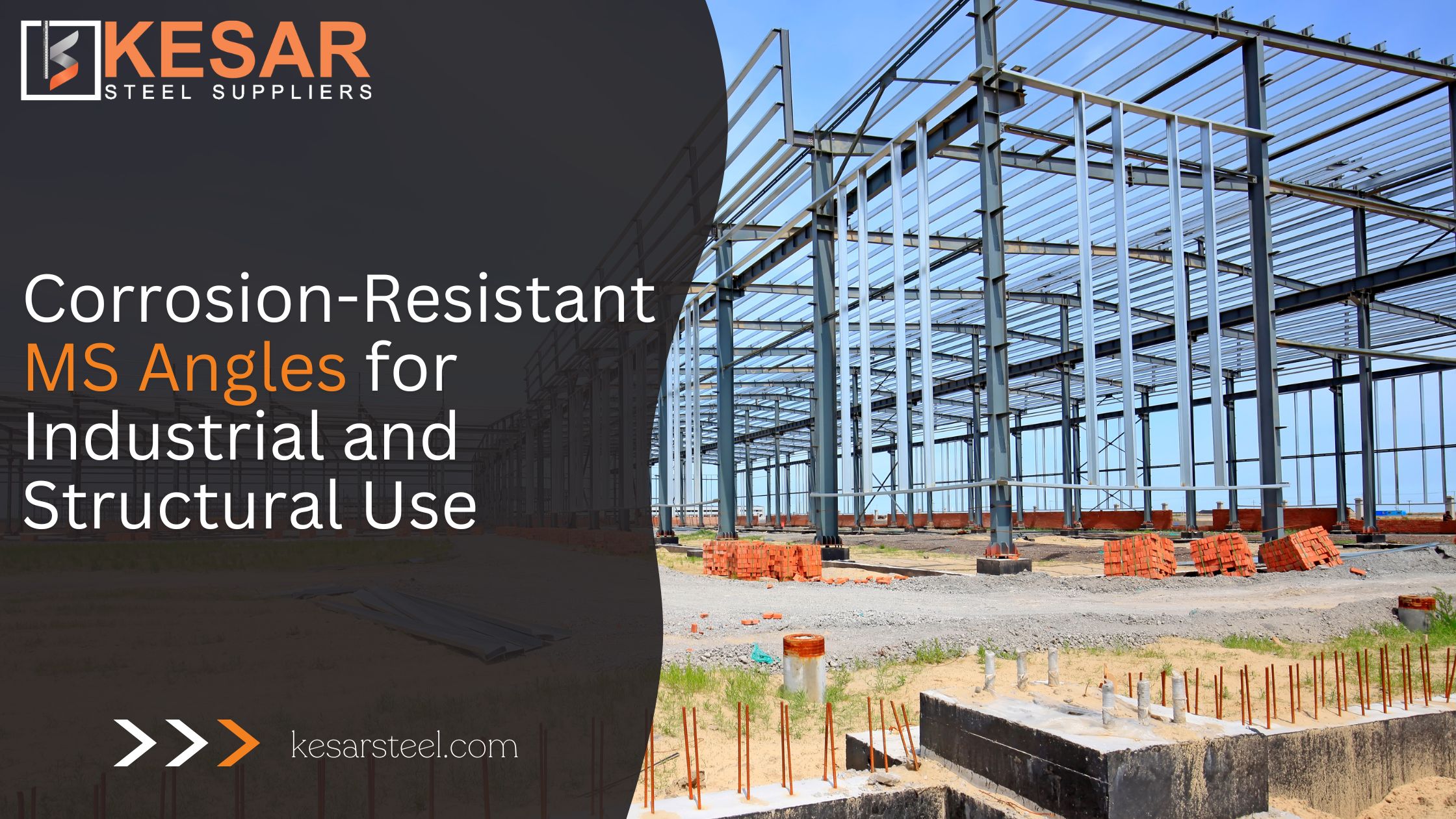 Corrosion-Resistant MS Angles for Industrial and Structural Use