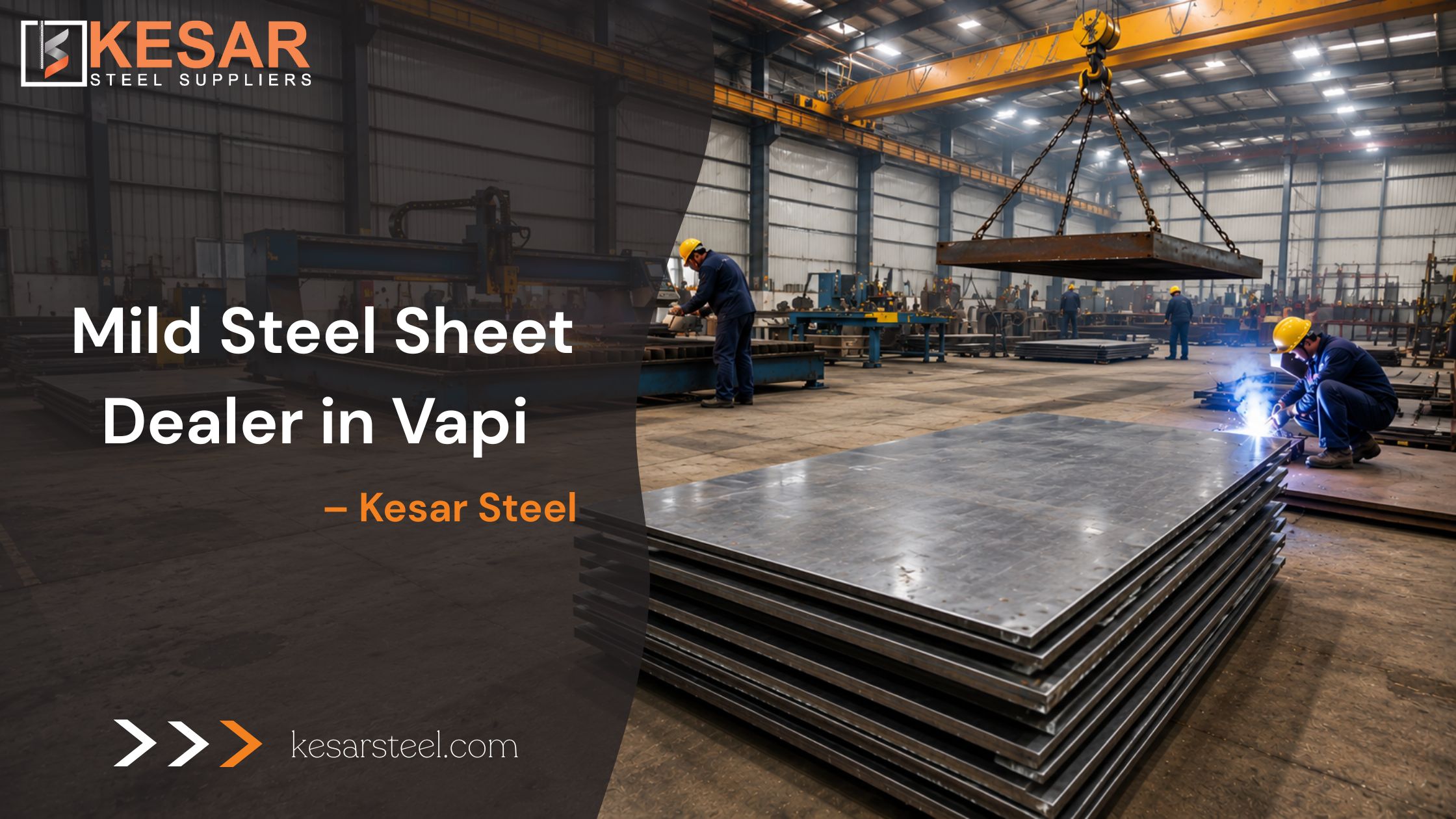 Mild Steel Sheet Dealer in Vapi – Kesar Steel
